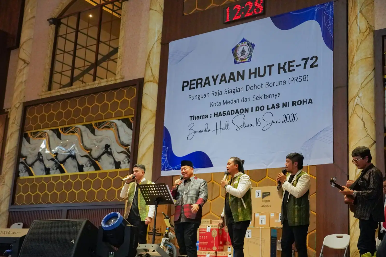 Hadiri HUT ke-72 PRSB, Bupati Baharuddin Ajak Perkuat Persatuan Dan Semangat Gotong Royong