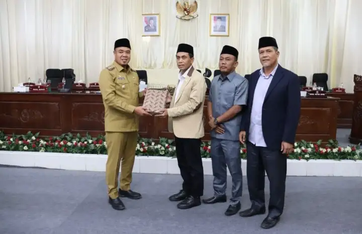 DPRD Batu Bara Gelar Rapat Paripurna Penyampaian Nota LKPJ Tahun Anggaran 2025.