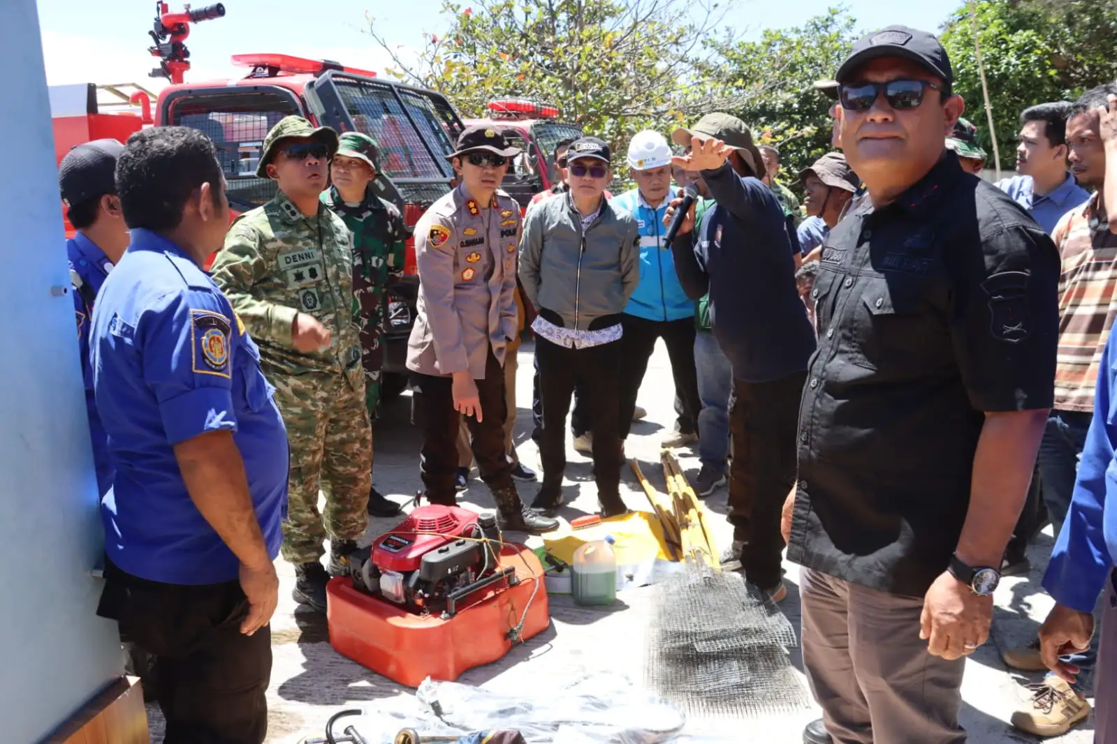 Siaga Karhutla! Polres Dairi Bersama Forkopimda Gelar Simulasi Pemadaman Di Silahisabungan