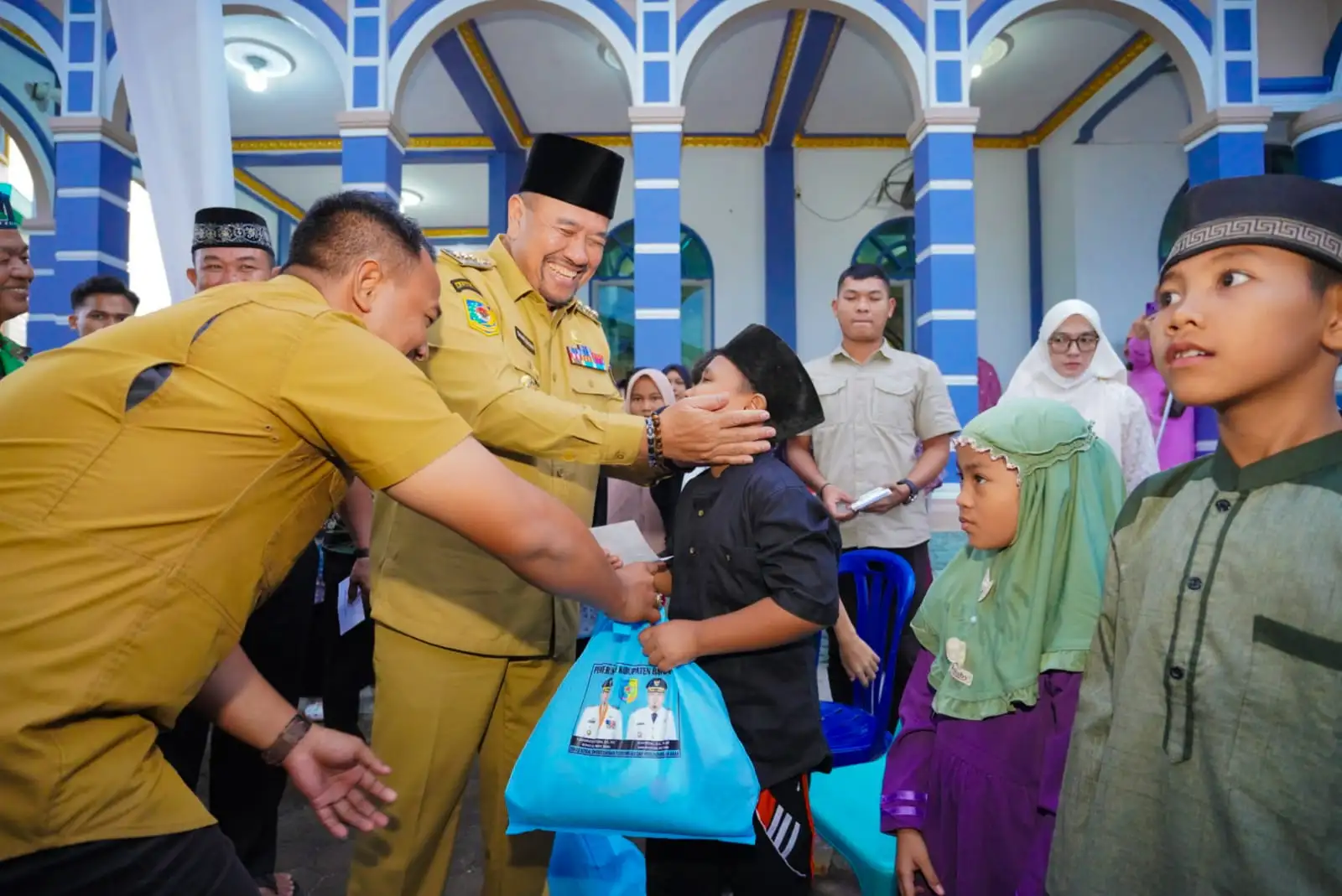 Pererat Silaturahmi, Bupati Baharuddin Safari Ramadhan ke - 6 di Desa Sei Balai