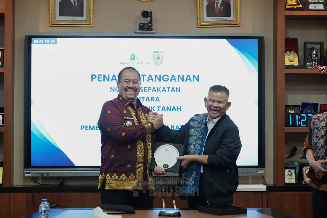 Bupati Baharuddin Percepat Pendaftaran Aset Tanah Batubara melalui Kerja Sama dengan BPN Pusat