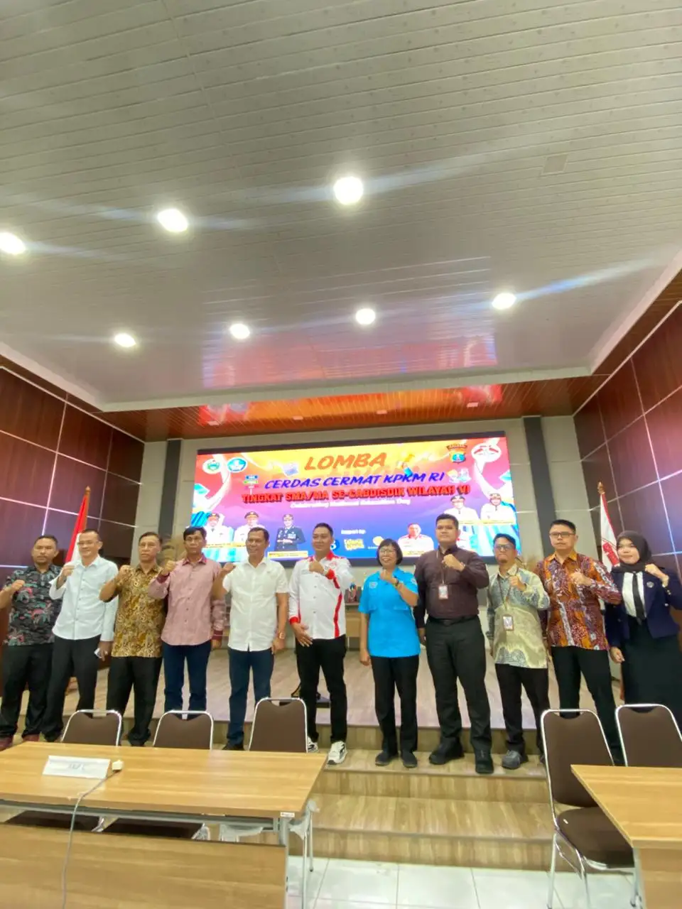 KPKMRI Jadi Motor Utama, Lomba Cerdas Cermat SMA Siantar–Simalungun Gaungkan Semangat Anti Korupsi.
