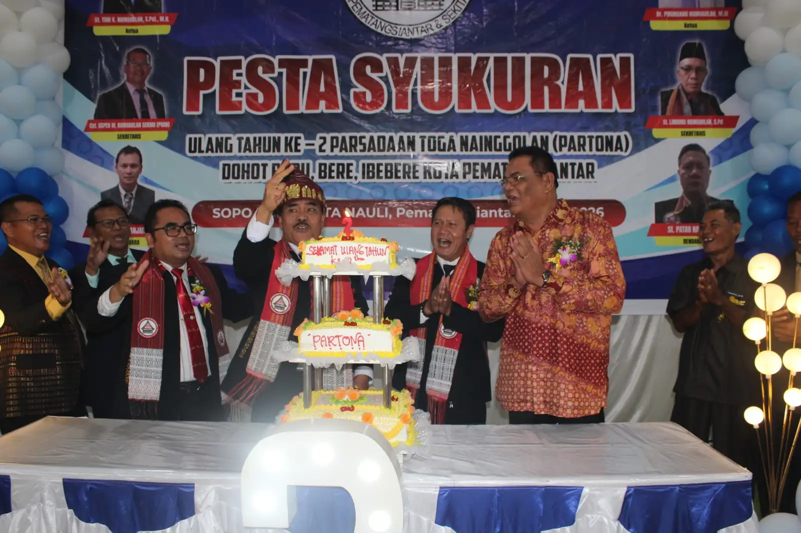 Perayaan HUT Ke-2 Parsadaan Toga Nainggolan Dohot Boru, Bere/Ibebere (Partona) Pematangsiantar & Sekitarnya Berlangsung Meriah Dan Penuh Kekeluargaan.