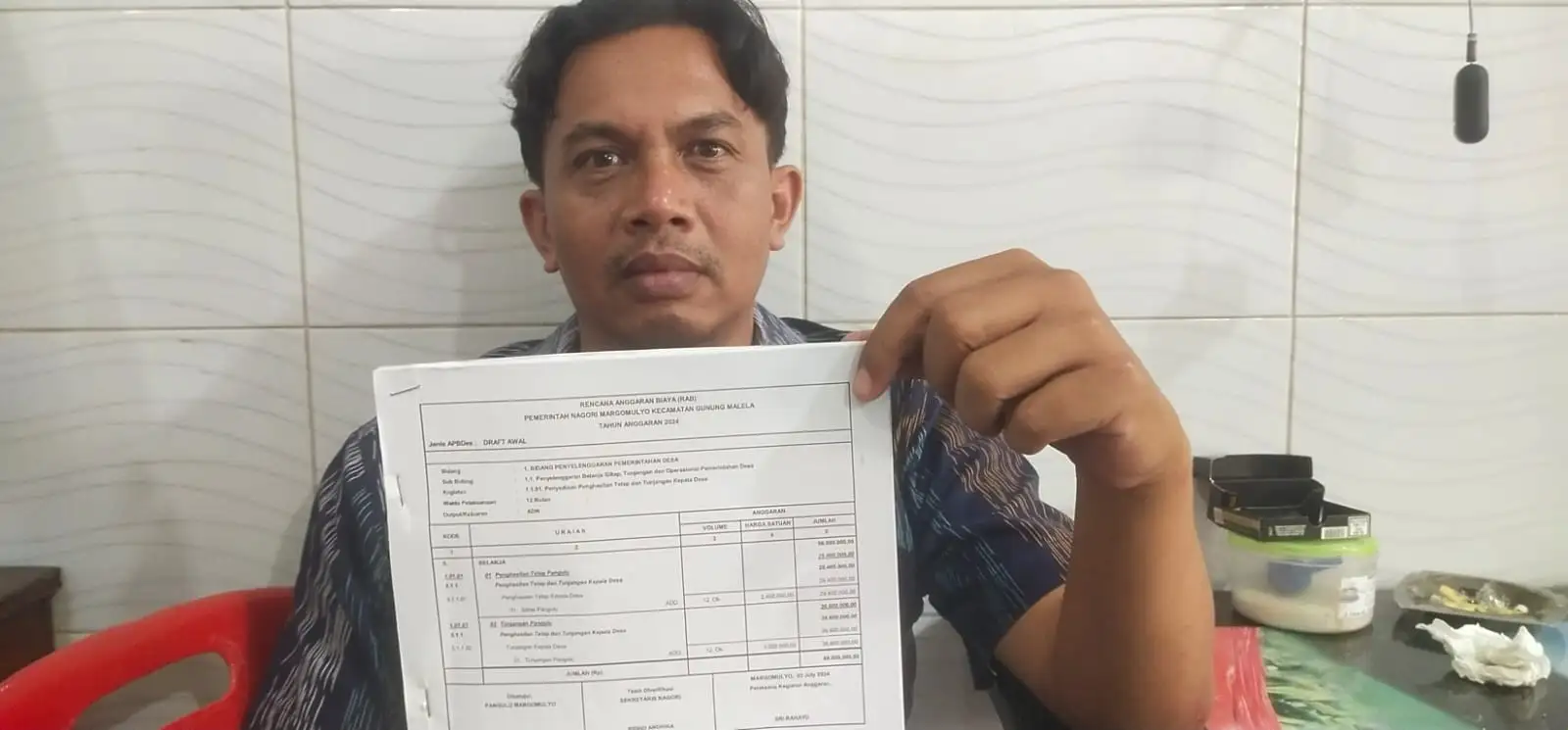 Surat Konfirmasi Dana Desa Tidak Digubris, DPD Sumut Geram Banten Indonesia Soroti Dugaan Mark Up Di Nagori Margomulyo.