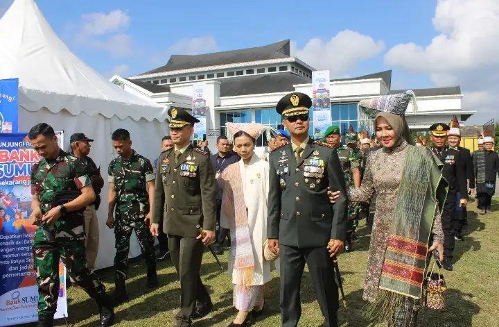 Dandim 0207/Simalungun Hadiri Pesta Rakyat Hut 193 Kabupaten Simalungun