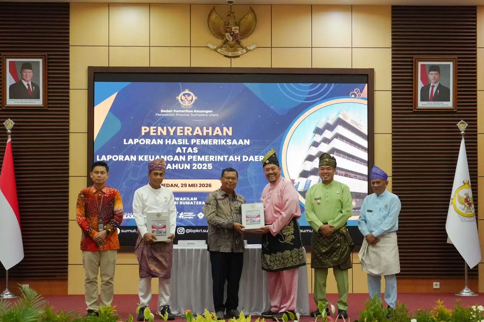 Bupati Batubara Terima LHP dari BPK RI, Pemkab Batubara Raih Opini WTP