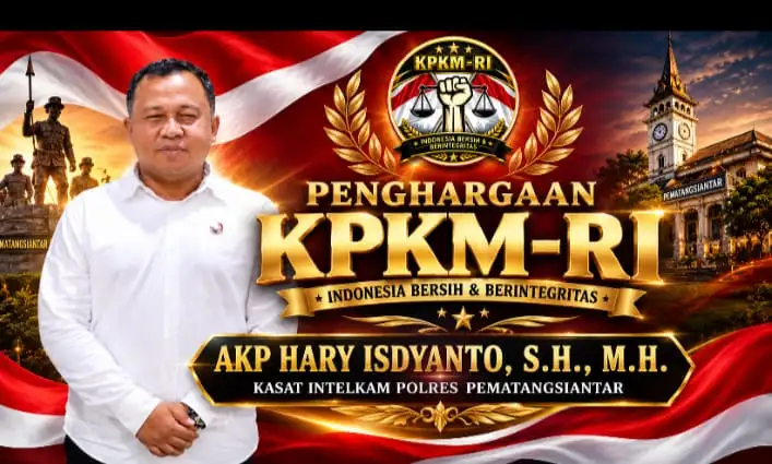HUT RI Ke-81, KPKM-RI Apresiasi AKP Hary Isdyanto Sebagai Sosok Esensial Kemerdekaan Di Kota Pematangsiantar.