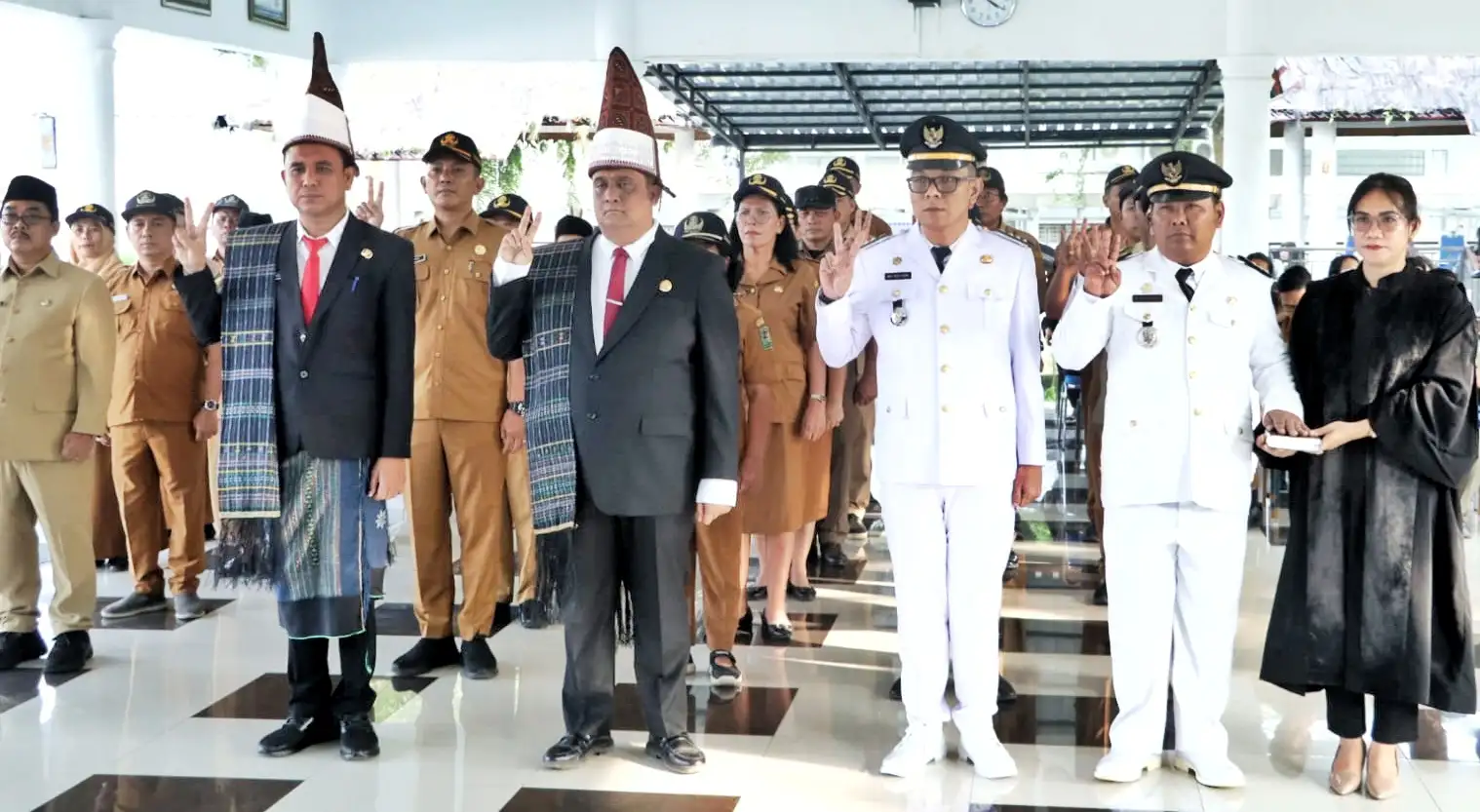 Pemkab Simalungun Lantik 45 Pejabat: Perkuat Tata Kelola Pemerintahan Dan Pelayanan Publik.