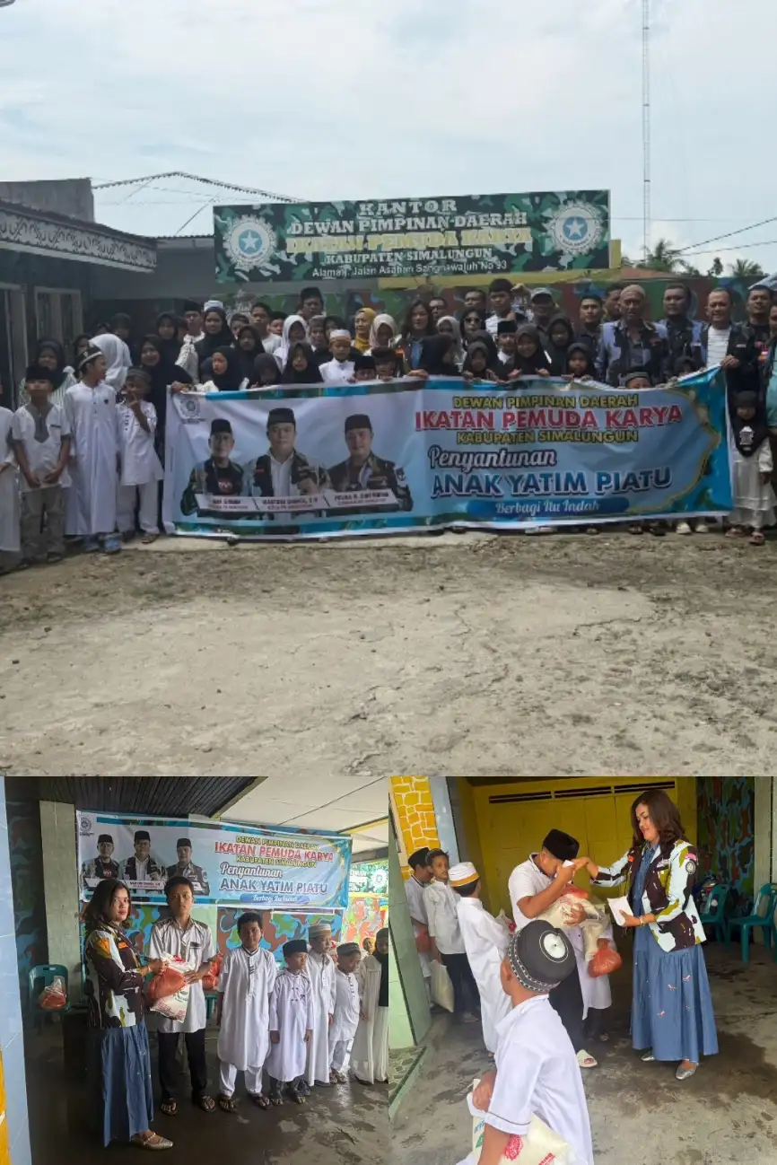 DPD IPK Simalungun Berbagi Santunan Anak Yatim, Perkuat Kepedulian Di Bulan Ramadhan