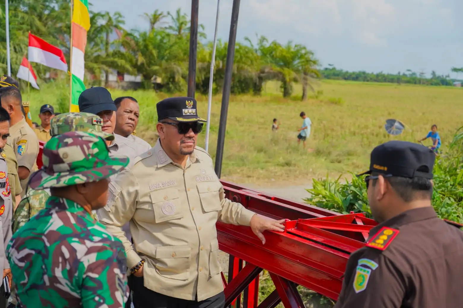 Bupati Batubara hadiri Launching 218 Jembatan Garuda oleh presiden RI, Perkuat Akses Infrastruktur Daerah