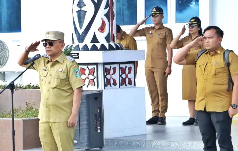 Pimpin Apel Gabungan, Bupati Simalungun: Tingkatkan Kerjasama dalam Melaksanakan Tugas