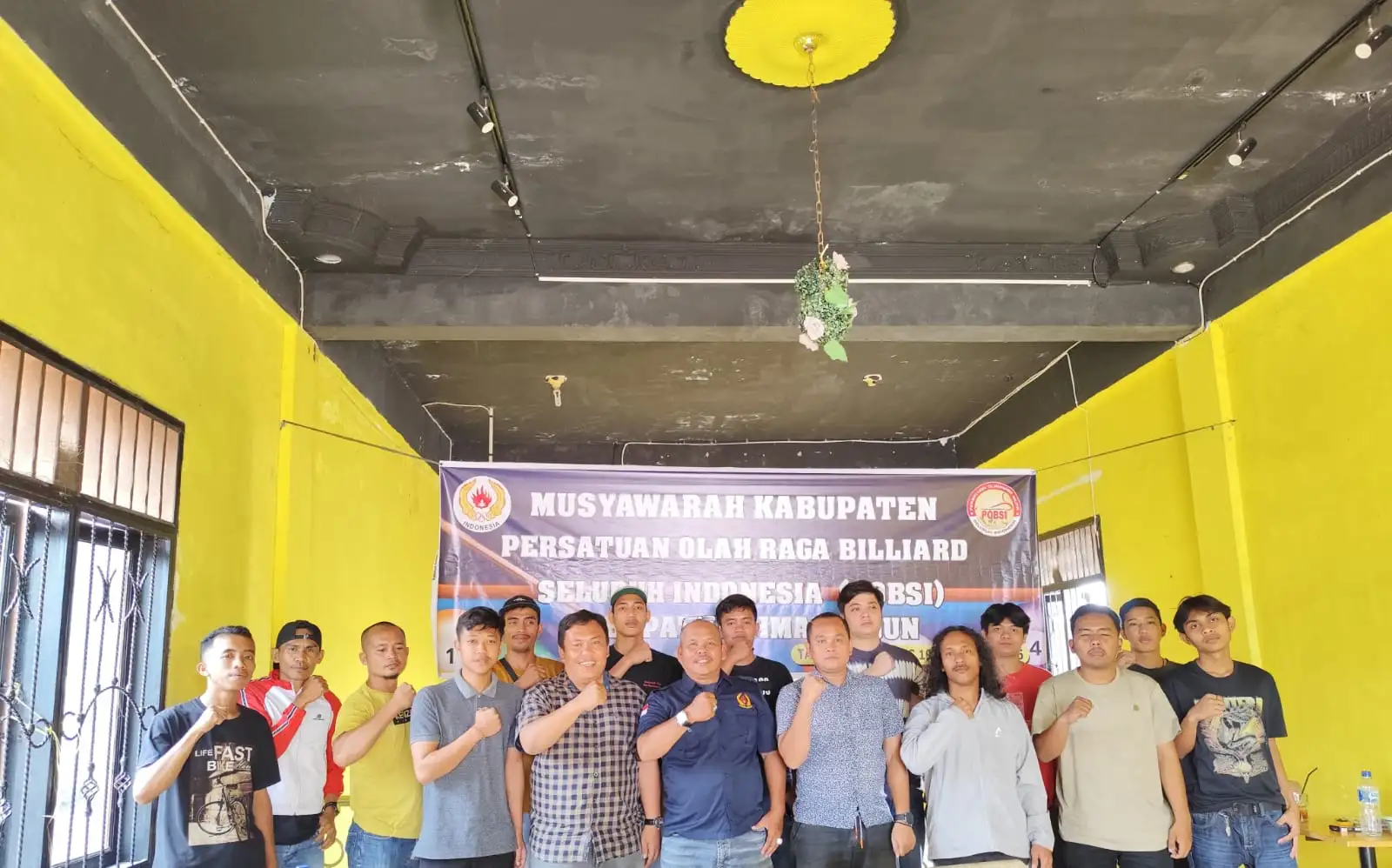 Musyawarah POBSI Simalungun, Leonard Sinaga Terpilih Secara Aklamasi Pimpin Organisasi Biliar.