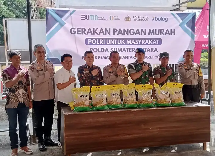Danramil Siantar Selatan Hadiri Zoom Pangan Murah Polri, Upaya Bersama Ringankan Beban Masyarakat.