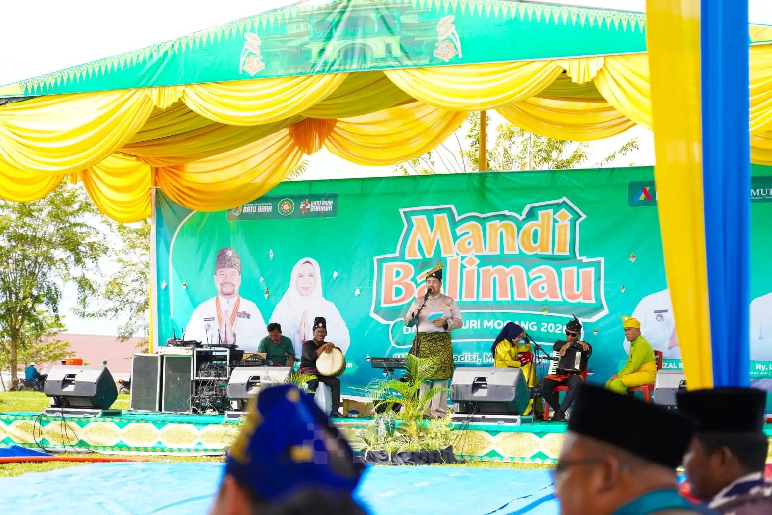 Mandi Balimau dan Kenduri Mogang, Bupati Baharuddin Komitmen Lestarikan Budaya Melayu