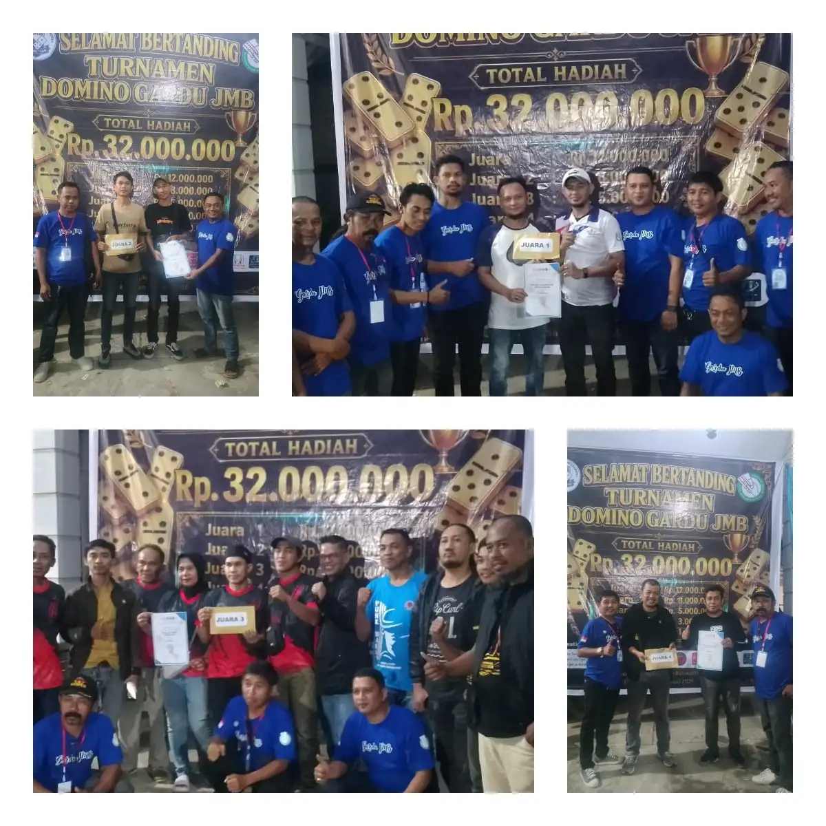 Turnamen Domino JMB Cup 1 di Bulukumba Diikuti 192 Pasang Atlet, Hadiah Rp 32 Juta