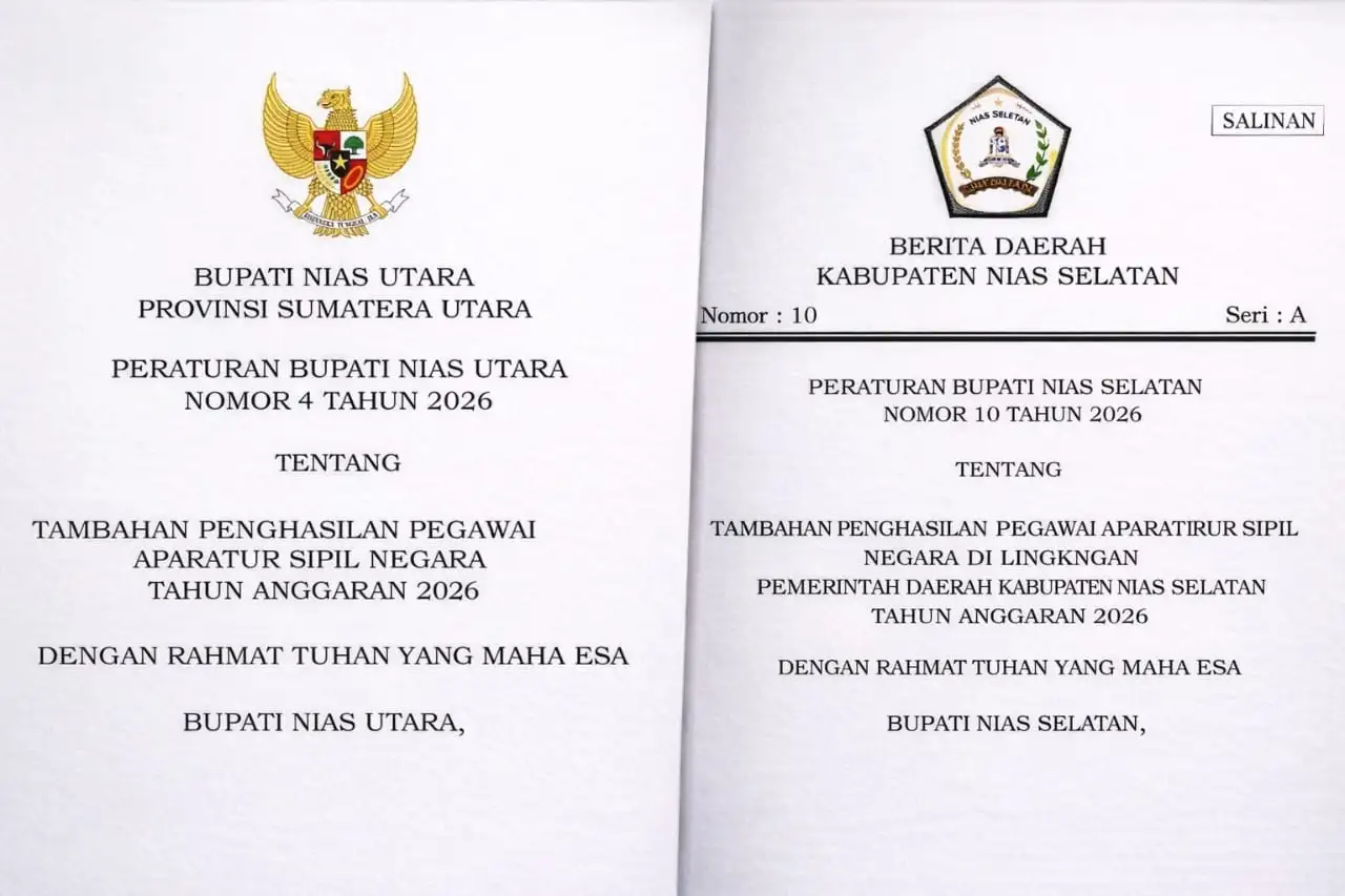 Dua Perbup TPP, Dua Pesan: Saat Nias Utara Masih Membuka Ruang, Nias Selatan Tak Menampilkan Dokter Spesialis