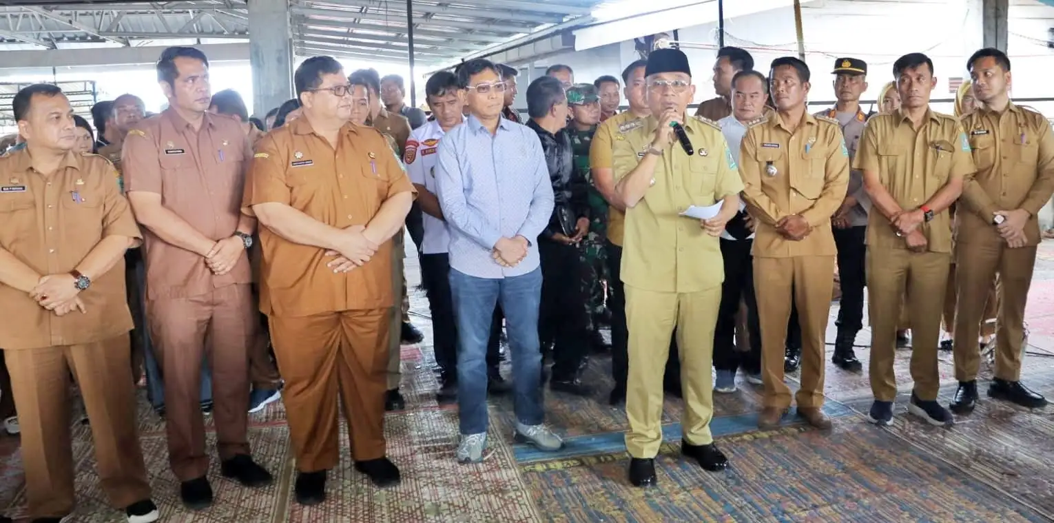 Bupati Simalungun Sampaikan Belasungkawa atas Wafatnya Pangulu Nagori Hinalang Kecamatan Purba