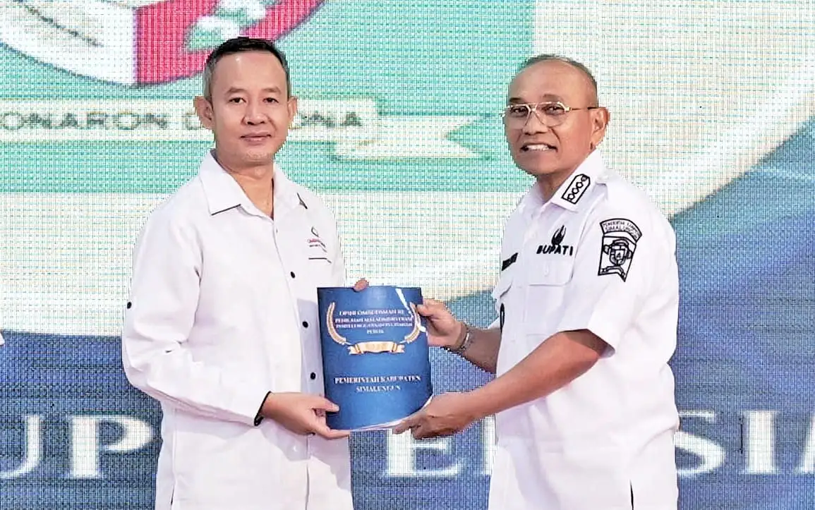 Kabupaten Simalungun Raih Opini Kualitas Sedang Tanpa Maladministrasi dari Ombudsman RI