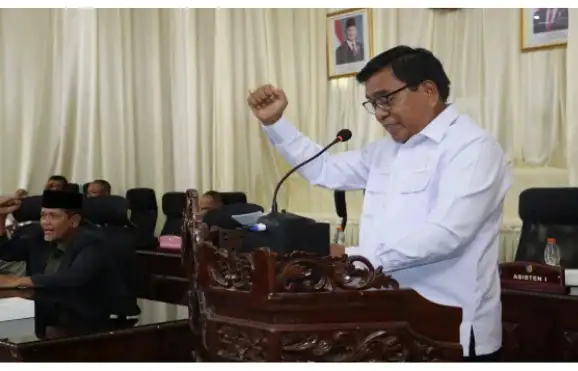 DPRD Batu Bara Gelar Rapat Paripurna Pandangan Umum Fraksi Atas Nota Pertanggungjawaban APBD 2025.