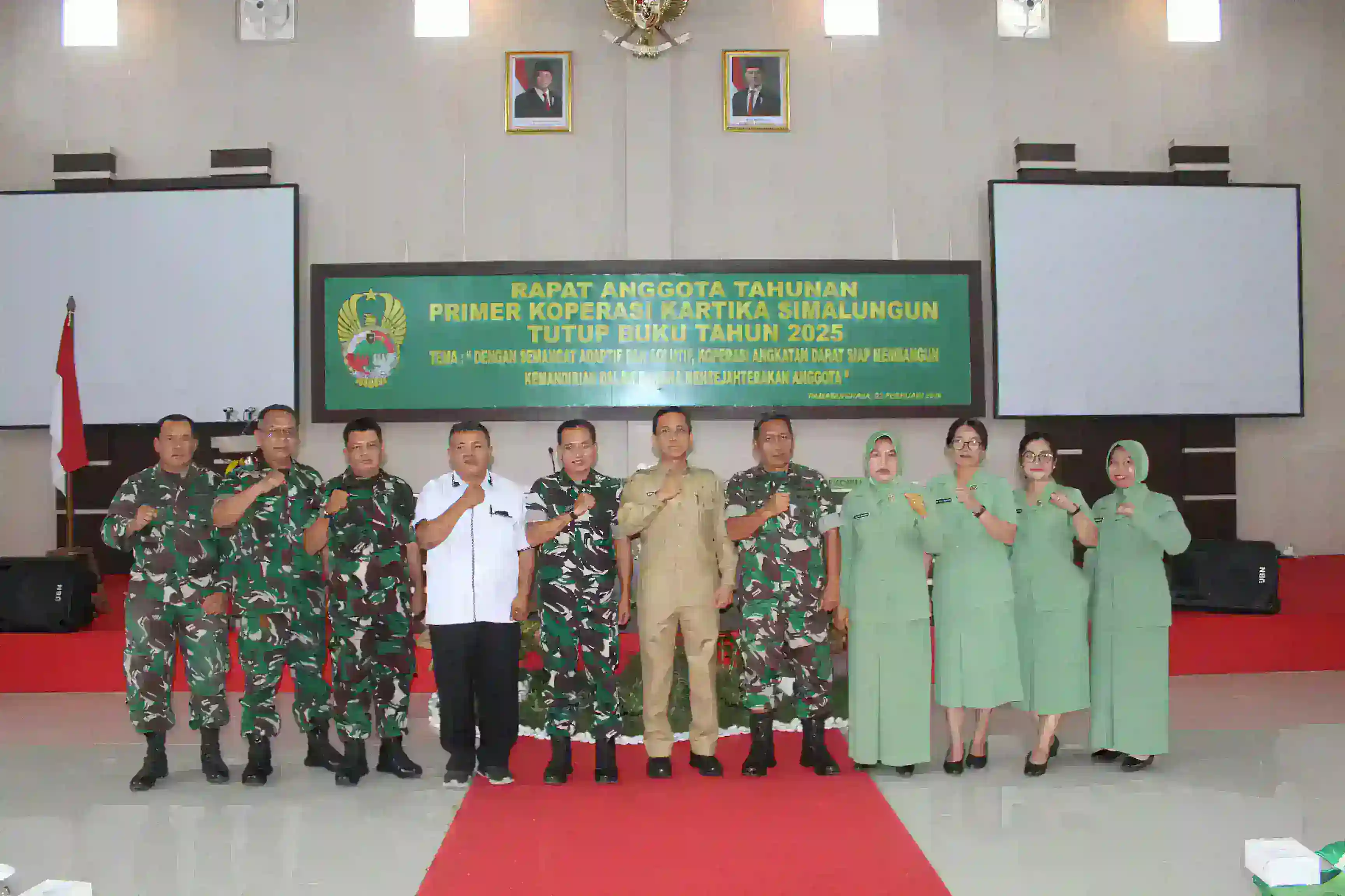 RAT PRIMKOP Kartika Simalungun 2025, Perkuat Semangat Kemandirian Dan Kesejahteraan Anggota.