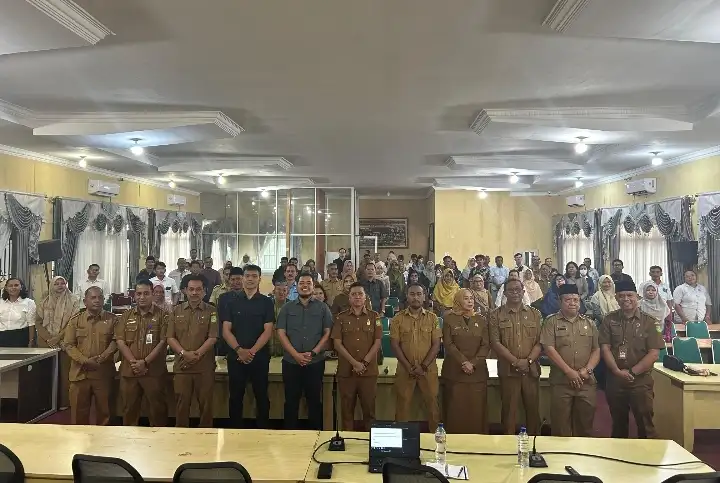 500 Kepala SMP Negeri dan Swasta se-Kota Medan Terima Vaksin IRET Densus 88.