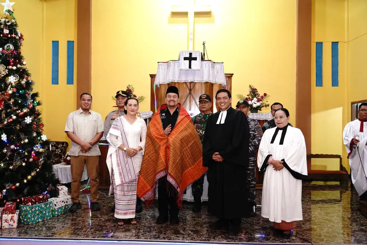 Bupati dan Wakil Bupati Batu Bara Tinjau Sejumlah Gereja, Pastikan Keamanan dan Toleransi Beragama