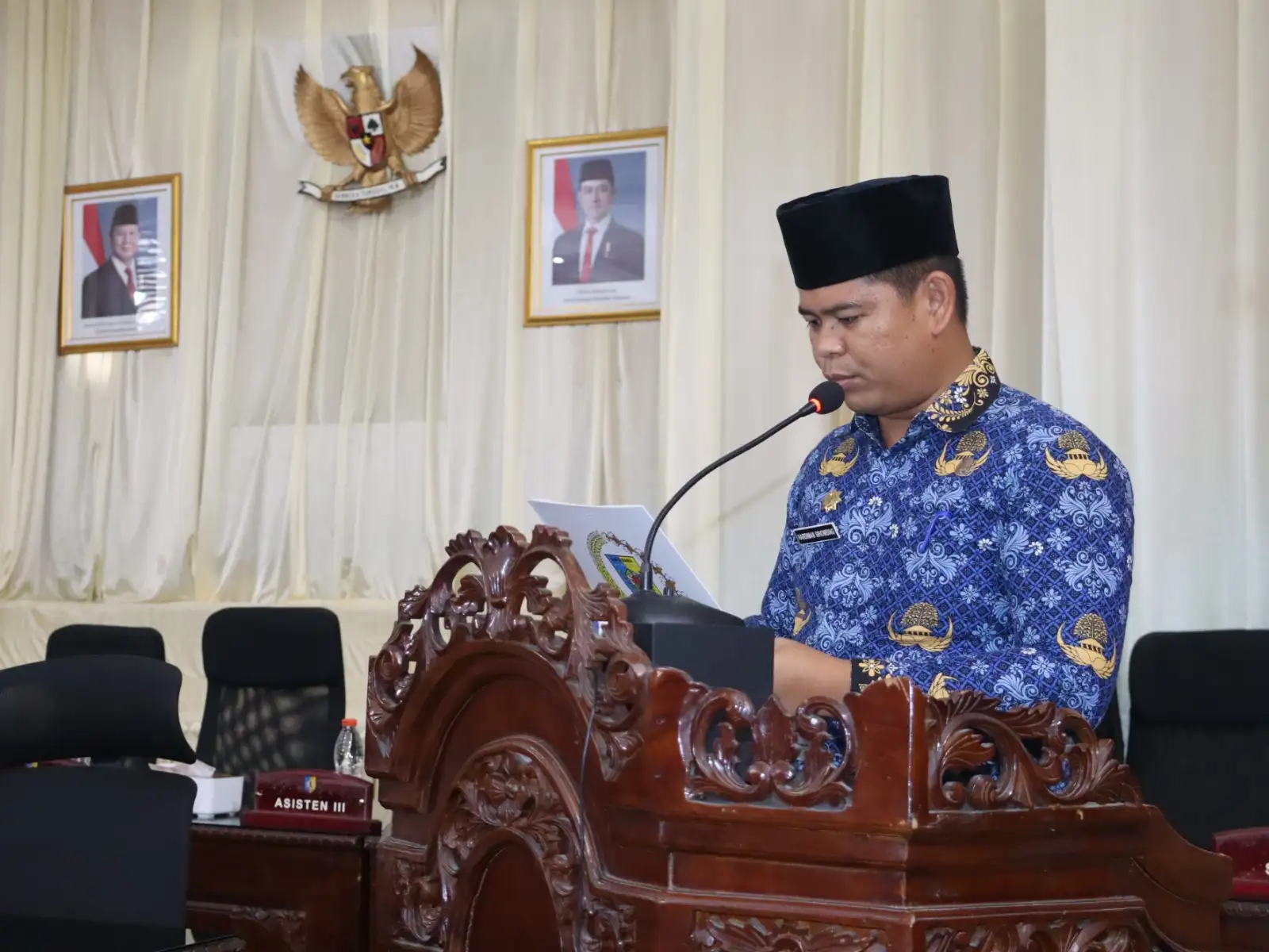 DPRD Batu Bara Gelar Paripurna Laporan Reses Tahap II 2026, Serap Aspirasi Dari Tujuh Dapil Untuk Prioritas Pembangunan.