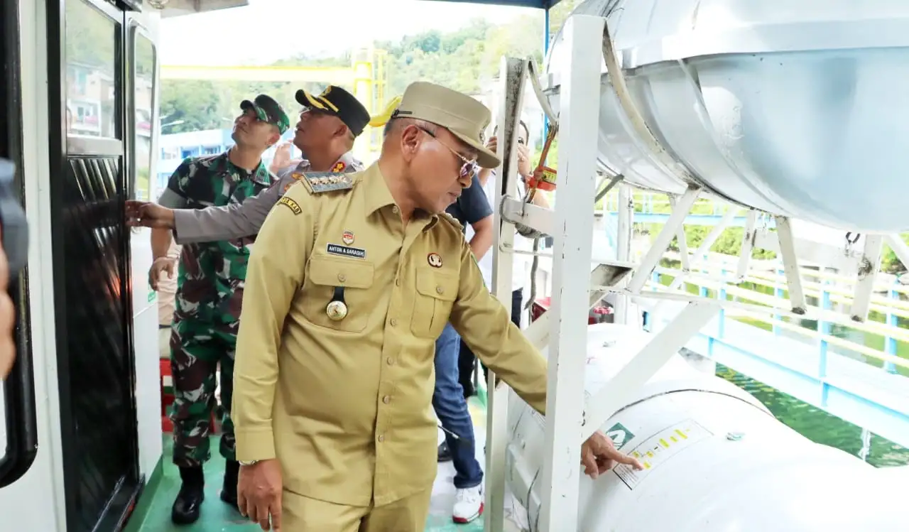 Bupati Simalungun Bersama Forkopimda Tinjau Pos Pam Natal dan Tahun Baru, Masyarakat Di Himbau Tetap Waspada Terkait Cuaca