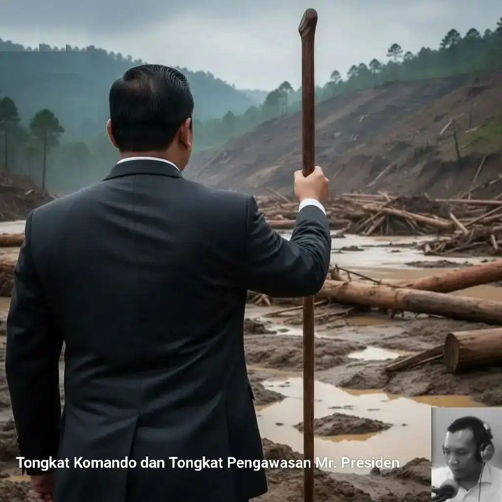 Bukan Tongkat Nabi Musa vs Tongkat Komando Kebijakan Presiden