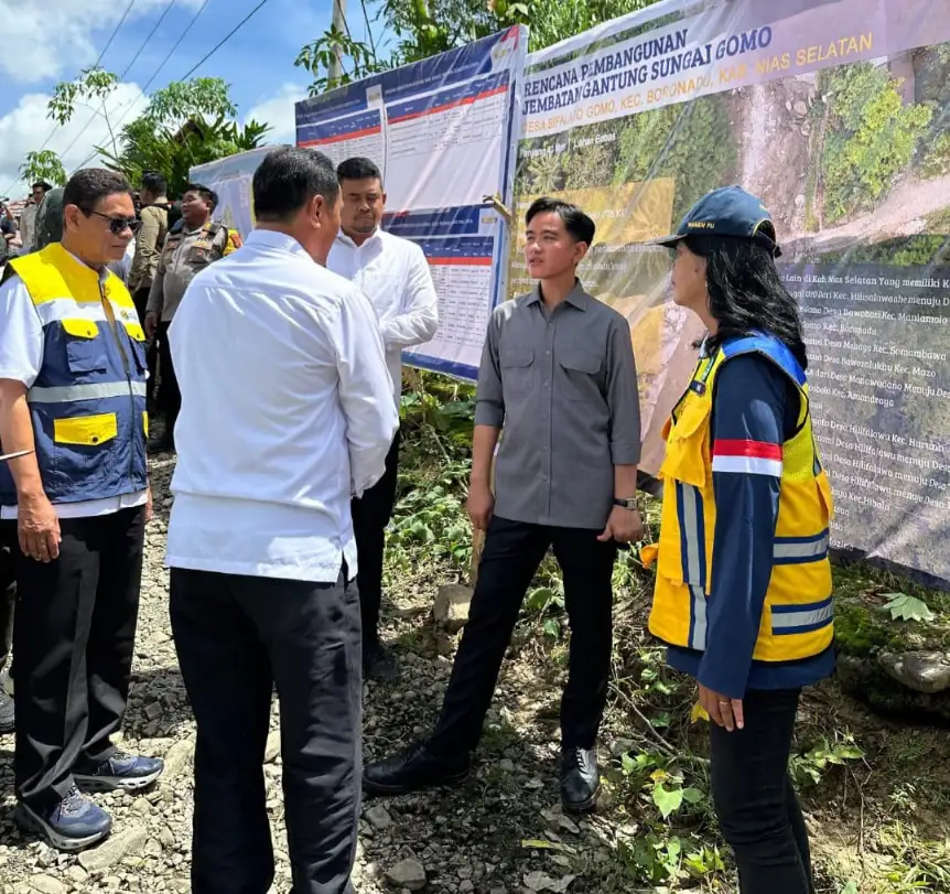 Naik Trail Wapres Gibran Kunjungi Nisel, Akan Bangun 16 Jembatan dan Benahi Fasilitas Lainnya