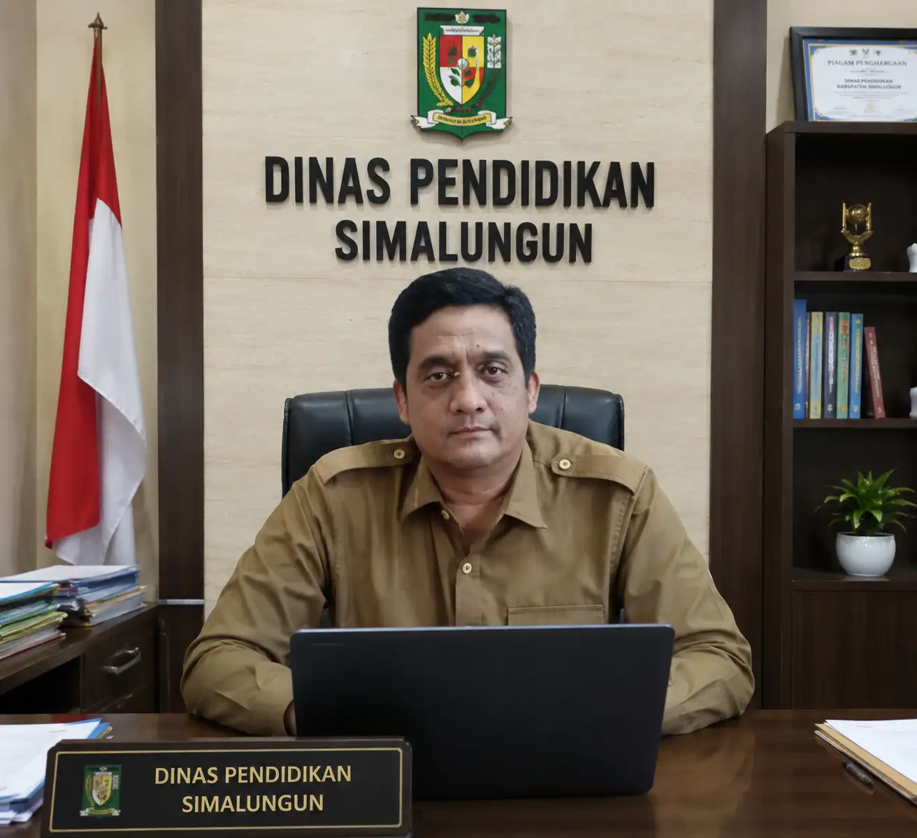 Plt Kadis Pendidikan Simalungun Frits Ueky Damanik Akui Instruksi Pendaftaran Siswa Ke SMA/SMK Efarina, Muncul Dugaan Penyalahgunaan Wewenang.