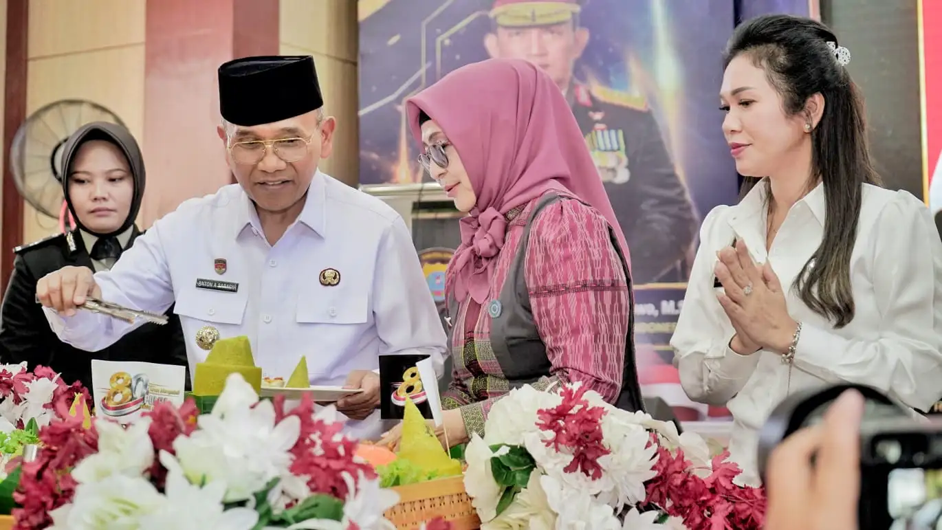 Hadiri Syukuran Hari Bhayangkara Ke-80, Bupati Simalungun: Kolaborasi yang Solid Akan Memperkuat Stabilitas Daerah.