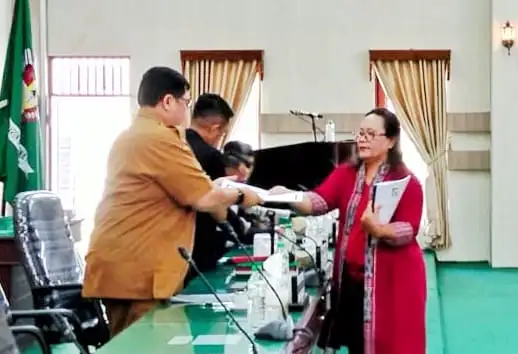 DPRD Simalungun Sampaikan Rekomendasi Terhadap LKPj Bupati Simalungun Tahun 2025.