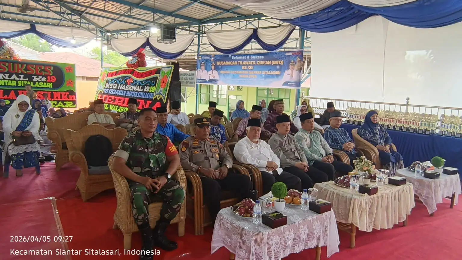 Semarak Pembukaan MTQ Nasional Ke-19, Wujud Syiar Islam Dan Kebersamaan Di Siantar Sitalasari