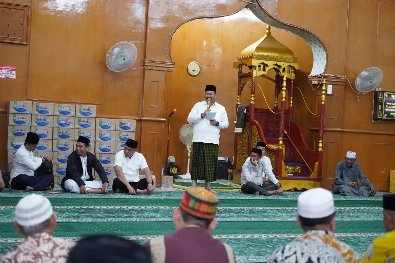 Pererat Tali Silaturahmi, Bupati Baharuddin Safari Ramadhan ke Tanjung Tiram