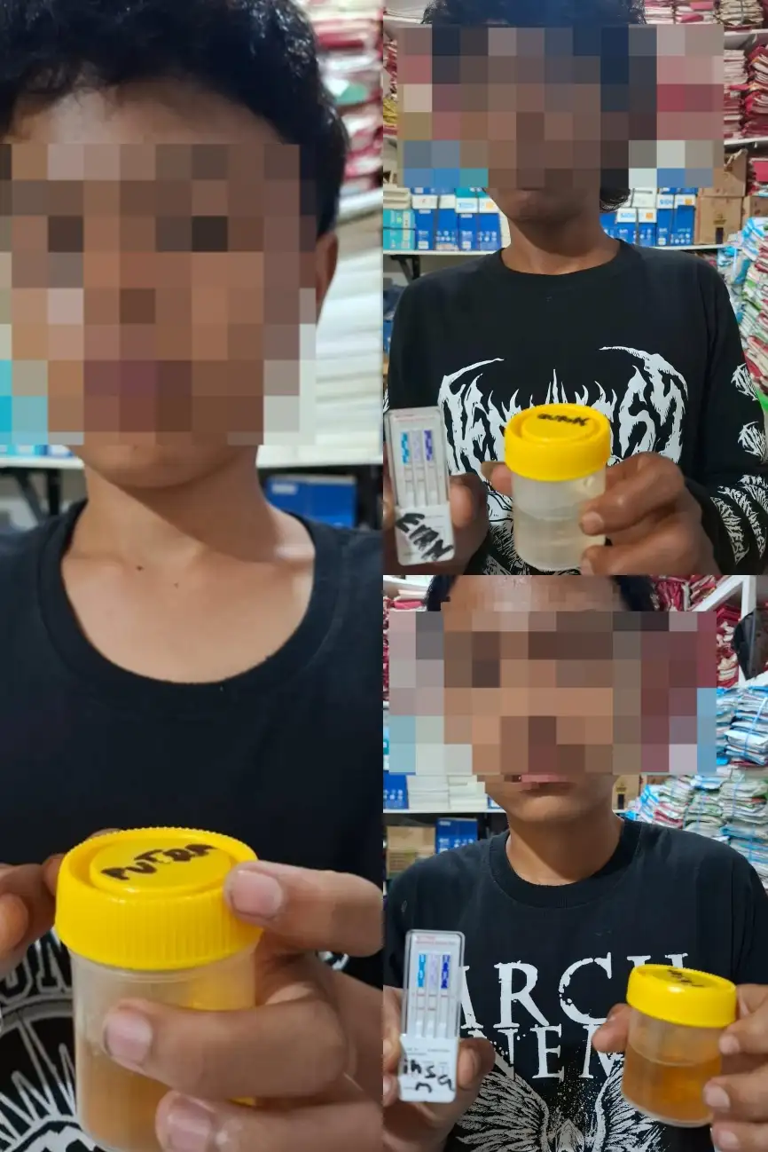 Tiga Remaja Diduga Gunakan Narkoba Diamankan Warga, Diserahkan Ke Sat Resnarkoba Polres Pematangsiantar