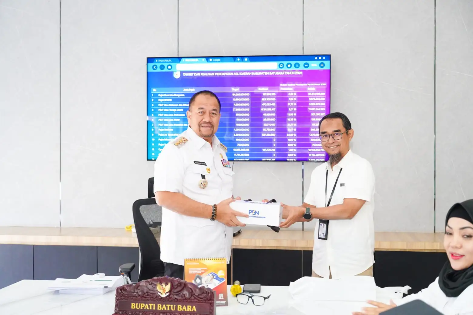 Bupati Batubara Terima Audiensi PT Pasifik Satelit Nusantara Bahas Peningkatan Konektivitas Internet Daerah