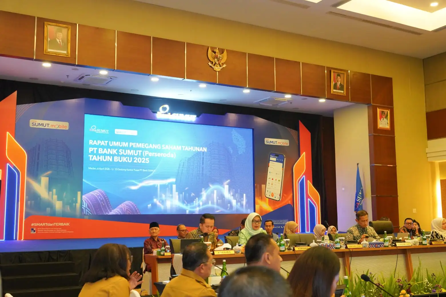 Bupati Batubara Hadiri RUPS Tahunan PT Bank Sumut Tahun Buku 2025