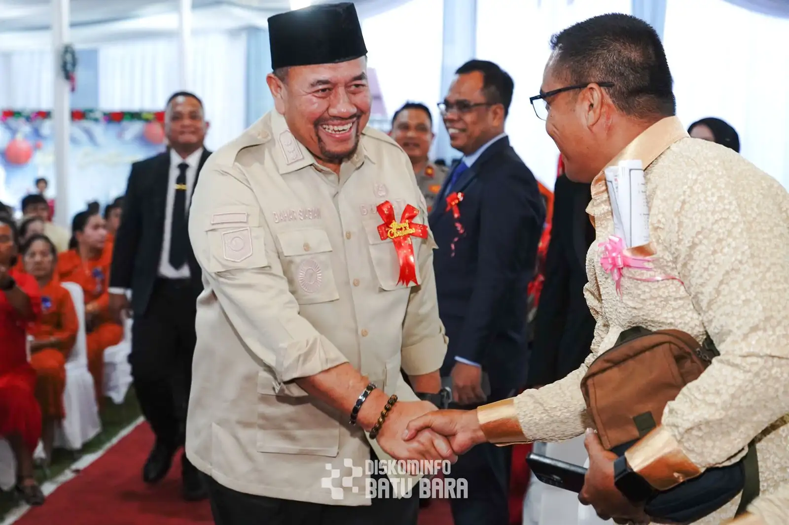 Bupati dan Wakil Bupati Batu Bara Hadiri Perayaan Natal Polres Batu Bara Tahun 2025