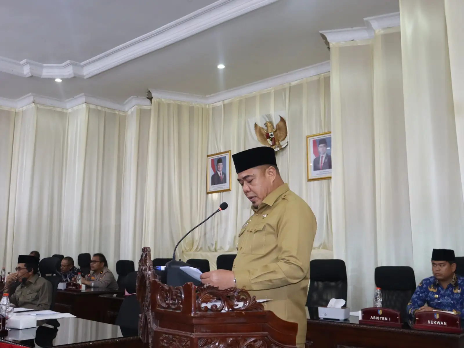 DPRD Batu Bara Gelar Paripurna Penyampaian Nota KUA-PPAS R.APBD 2027, Tekankan Transparansi Dan Prioritas Pembangunan.