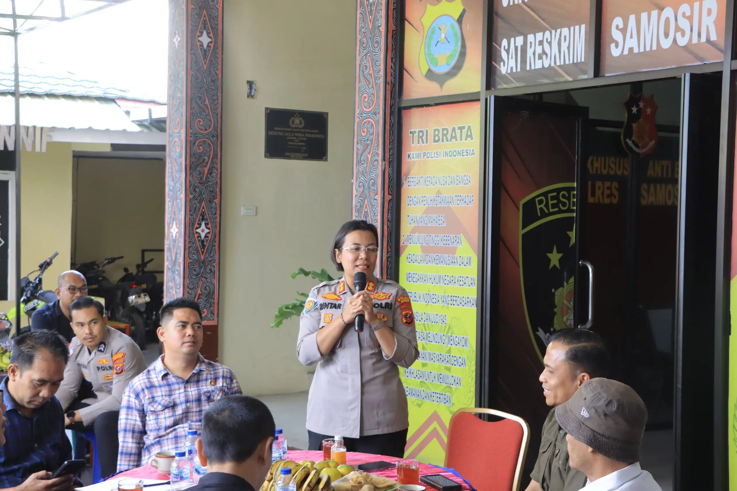 Kapolres Samosir Gelar Coffee Morning Bersama Insan Pers, Perkuat Sinergi Jaga Kamtibmas.