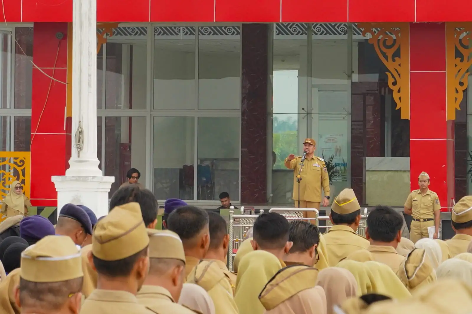 Pimpin Apel Gabungan ASN,  Bupati Batubara Tekankan Disiplin dan Integritas Pelayanan