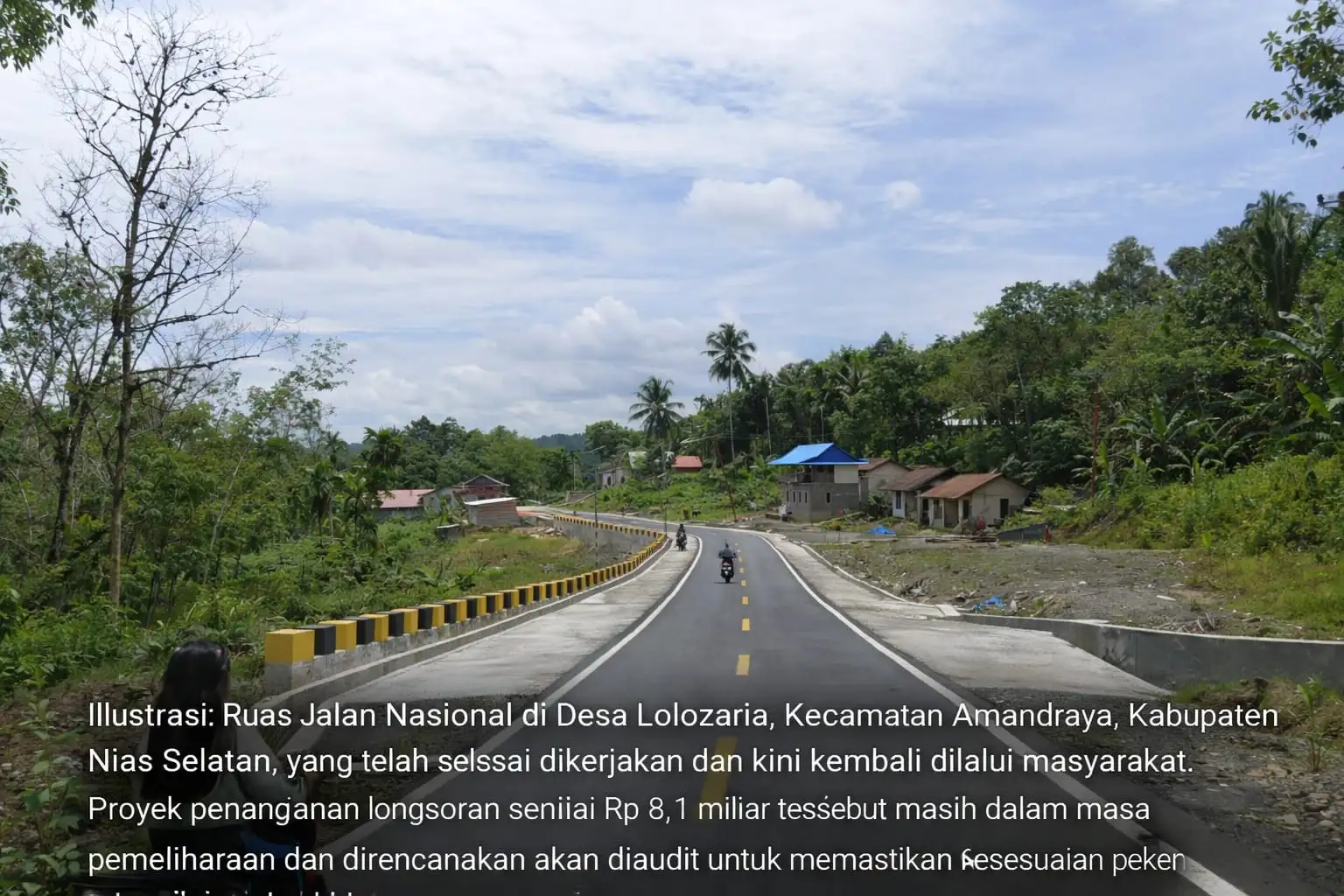 Masa Pemeliharaan Berjalan, Proyek Longsoran Rp 8,1 M di Lolozaria Akan Diaudit
