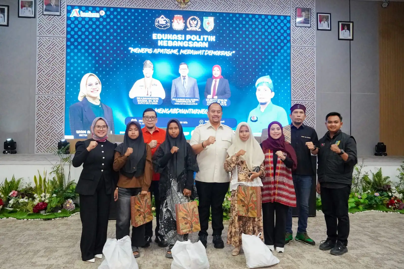 Bupati Batubara Ajak Masyarakat Rawat Demokrasi Melalui Dialog dan Partisipasi Aktif