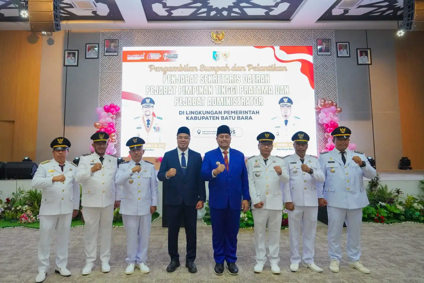 Tingkatkan Kualitas Pelayanan, Bupati Baharuddin Lantik 33 Pejabat Pimpinan Tinggi Pratama dan Pejabat Administrator